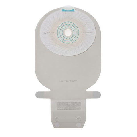 Coloplast Sensura Mio 1 Piece Pre-Cut 30mm Wide Outlet Drainable Non-Convex 10/Bx
