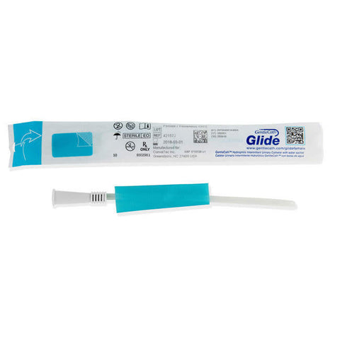 Convatec GentleCath Glide Hydrophilic Intermittent Catheter Female 14FR 8in Straight 30/Bx
