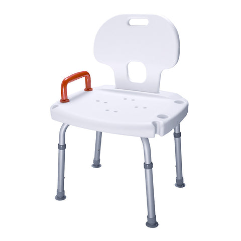 Parsons Shower Seat w/ Back 250lbs Red Handle