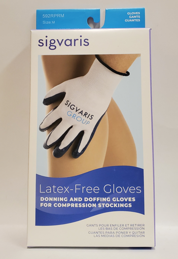 Sigvaris Textile Donning Gloves 12/bx