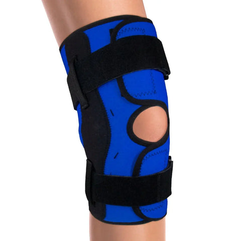Neoprene Knee Stabilizer Wrap - Hinged Bars