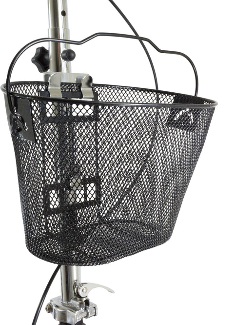 ROSCOE Knee Scooter padded knee 8 Hole platform with Basket Weight Capacity 350lb