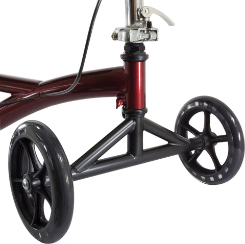 ROSCOE Knee Scooter padded knee 8 Hole platform with Basket Weight Capacity 350lb