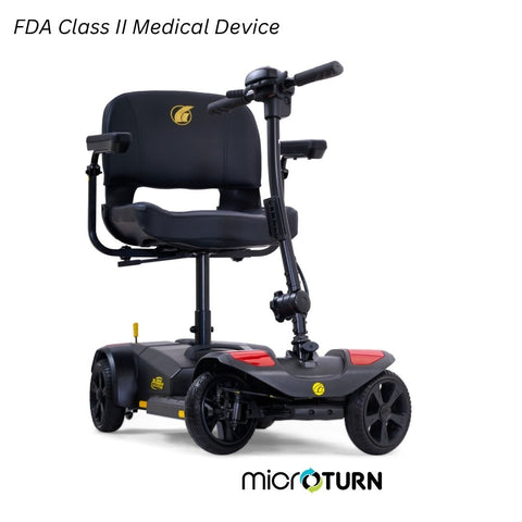 Buzzaround LT Mobility Scooter GB107 / GB108 | Lightweight Portable Scooter – 300 lb Capacity