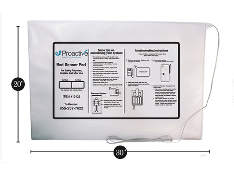 ProActive Sensor Bed Pad 20x30" (alarm sold separately)