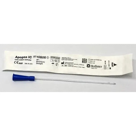 Apogee Straight Tip Catheter Female 8 FR 6" 30/bx