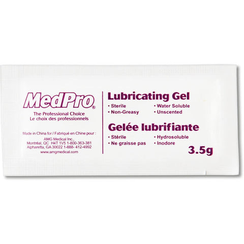 MedPro Lubricating Gel 3.5G 144/bx