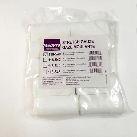 MedPro Softstretch Gauze 3 in x 5 yards 10/Bx