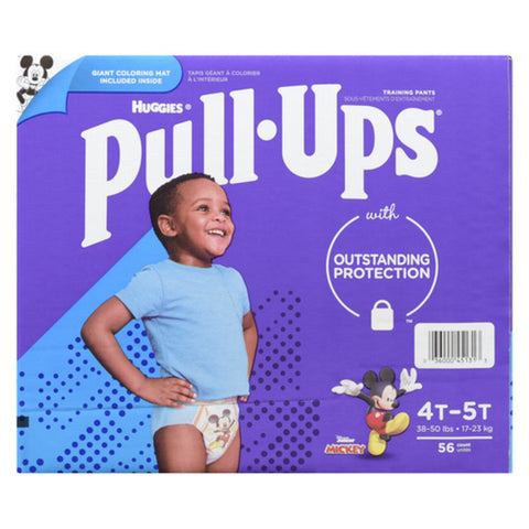 Huggies 4T-5T Training Pants Pull Ups 56/bx