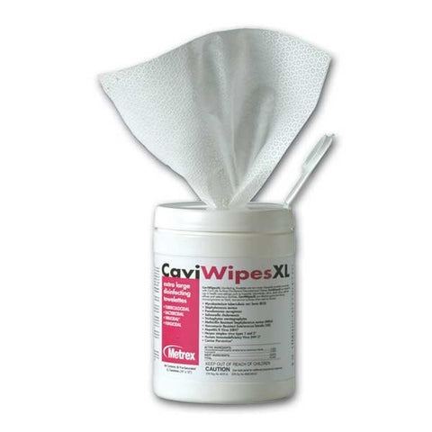 Caviwipes Disinfecting Towelette Flat Pack, 7in X 9in 3 Minute Action 45/Pk