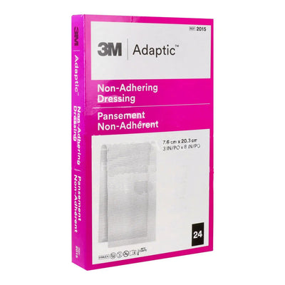 3M Adaptic Non-Adhering Dressing  20.3 cm x 7.6 cm (8 in x 3 in)