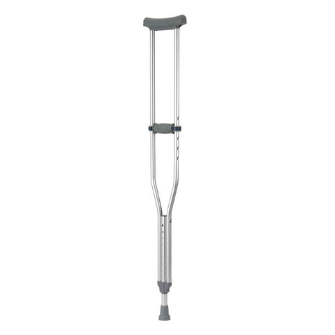 Drive EZ Adjust Aluminum Crutches Euro-Style Clip