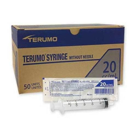 Terumo Sterile Syringe only Luer Lock 20ml Single