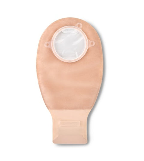 Convatec Natura® Two-Piece Drainable Pouch Flange 2-3/4" (70mm) Opaque 12" (30.5cm) Invisiclose Bx/10