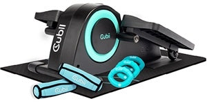 Cubii Jr. Compact Seated Elliptical with Built-in Display Monitor and Non-slip Mat