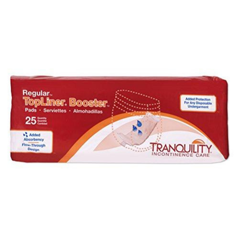 Tranquility TopLiner Booster Pads 25/bg