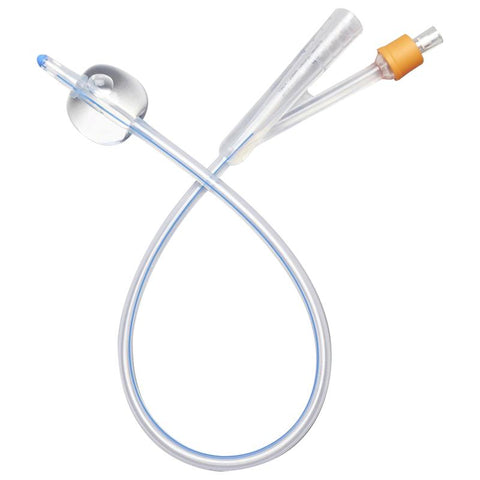 Catheter Foley 2 Way 10fr 3cc 100% Silicone Sterile 10/Bx