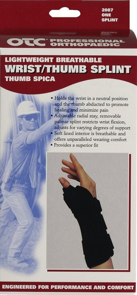 OTC Wrist/Thumb Splint 8" Spica