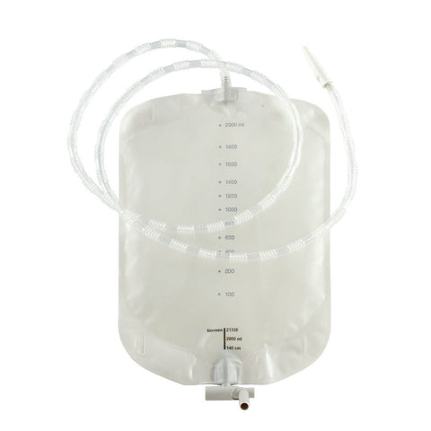 Conveen® Security+ Bag 140cm 2000ml Non Sterile