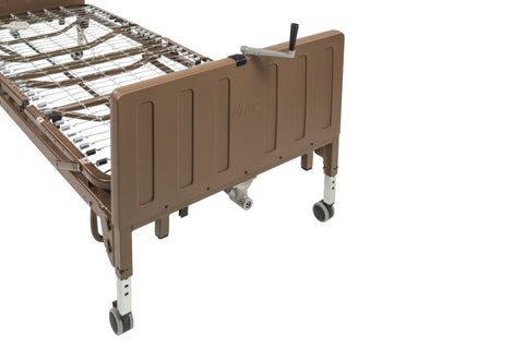 Drive Medical Hospital Low Height Bed Package w/Full Rails