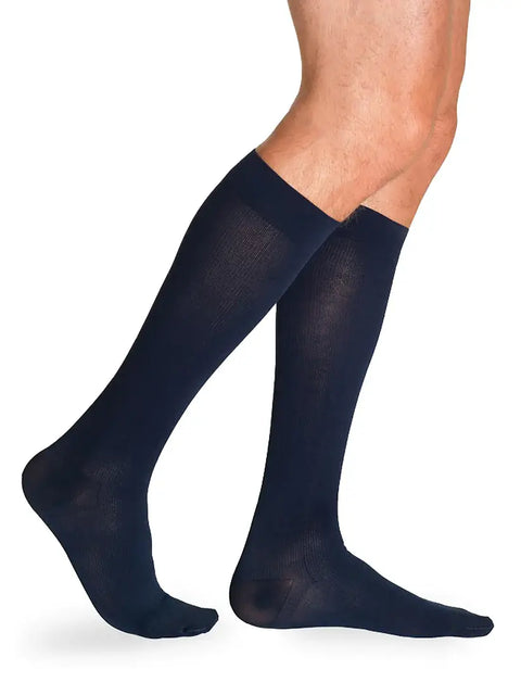 Essential Cotton For Men Knee High 20-30mmHg
