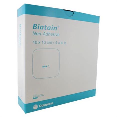 Coloplast Biatain Non-Adhesive Foam Dressing 6in X 6in (15cm X 15cm) Single