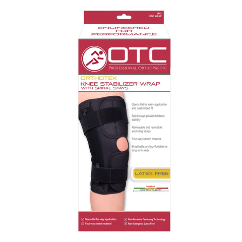 Orthodox Knee Stabilizer Wrap - Spriral Stays
