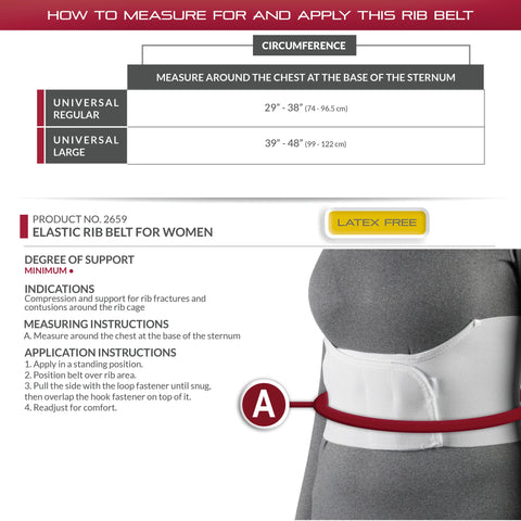 Elastic Rib Belt For Women