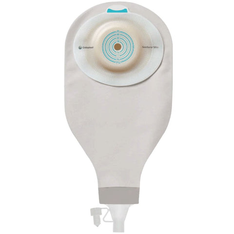 Coloplast Sensura® Mio One-Piece Drainable Pouch With Easiclose Wide-Outlet Transparent 11" (28cm) Convex Soft Stoma Opening 3/8" - 2" (10mm - 50mm) 10/bx