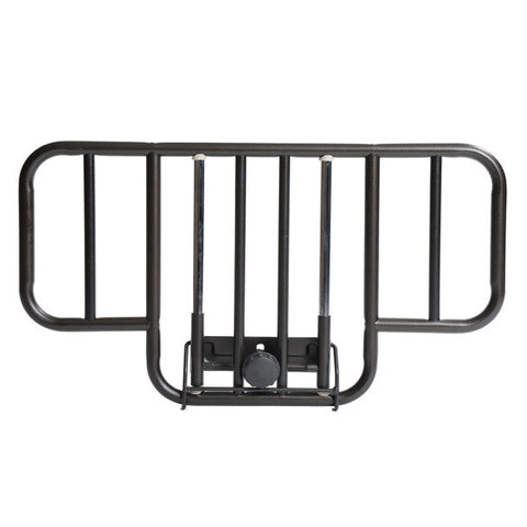 Drive Medical Half Length Side Bed Rails Vein Finish