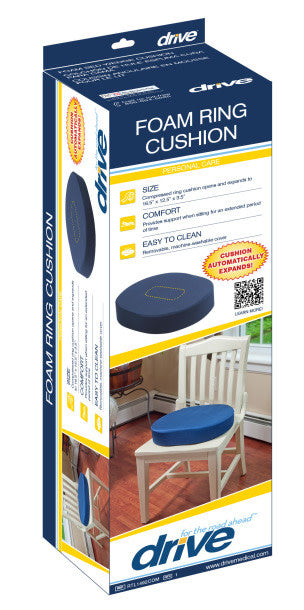 Drive Foam Ring Cushion 16.5x12.5x3.5"
