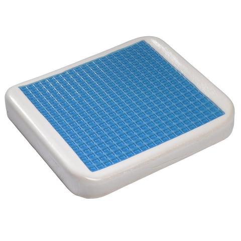 Comfort Touch Cooling Sensation with Gel Seat Cushion 18x16x2"