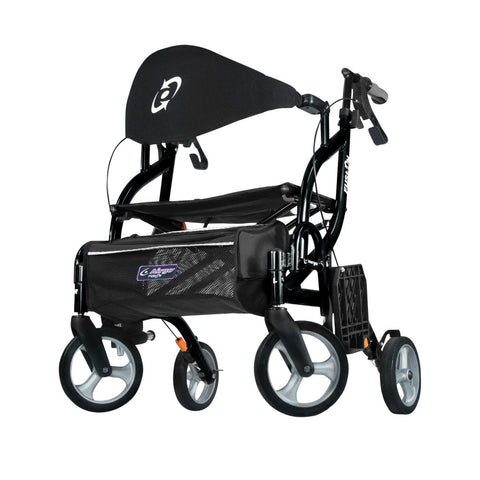 Airgo Fusion 2 IN 1  F23 Side-Folding Rollator & Transport Chair