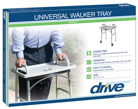 Walker Tray Universal with Cup Holder