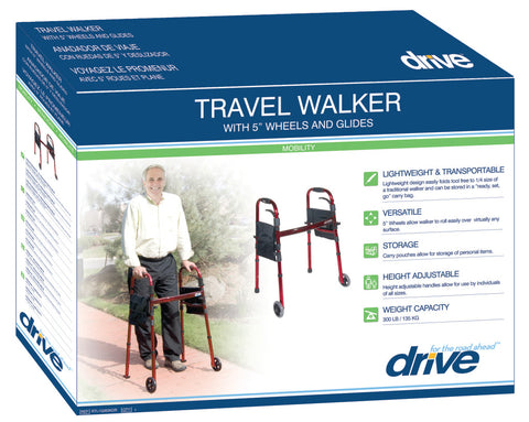 Drive Travel 2-Wheel Walker 300lbs