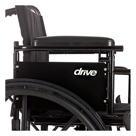 Cruiser X4 Wheelchair Adjustable Seat Height Detachable Desk Arm (ADDA) Foot Rest (SF)  300lbs
