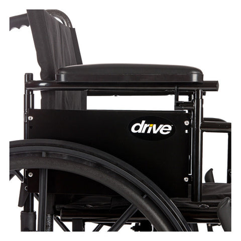 Cruiser X4 Wheelchair Adjustable Seat Height Detachable Full Arm (ADFA) Elevated (ELR) 300lbs