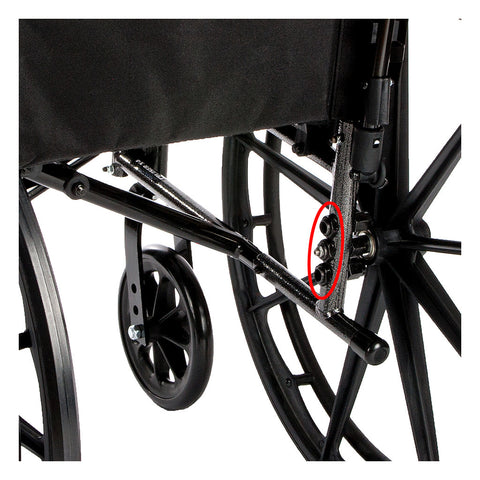 Cruiser X4 Wheelchair Adjustable Seat Height Detachable Desk Arm (ADDA) Foot Rest (SF)  300lbs
