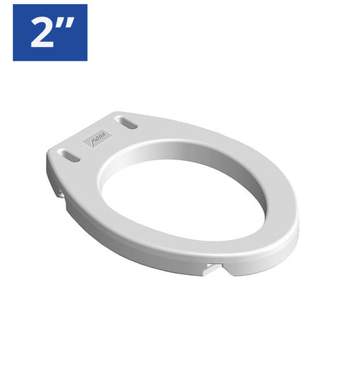 2" Raised Toilet Seat Weight Limit 300lbs