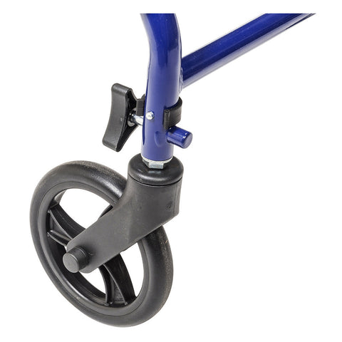 Drive Rollator Steel 6" Blue 350lb