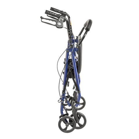Drive Rollator Steel 6" Blue 350lb