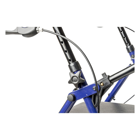 Drive Rollator Steel 6" Blue 350lb