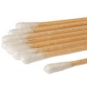 Cotton Tip Wood Applicator W/ Measurement Guide 6in Sterile single