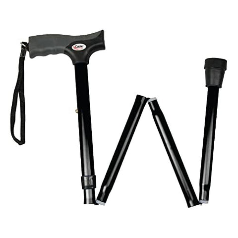 Carex Folding Cane Blue