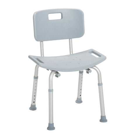 Drive Deluxe Bath Chair w/Back 300lbs