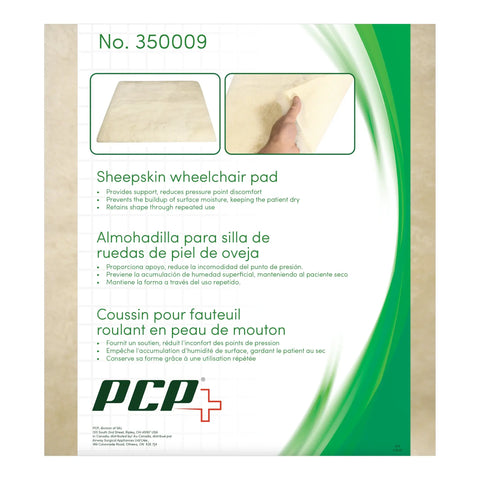 PCP Sheepskin Wheelchair Pad
