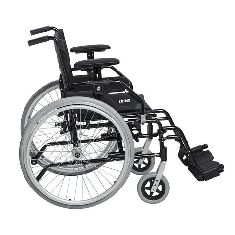 Drive Lynx Ultra Lightweight Wheelchair with Elevated Leg Rest