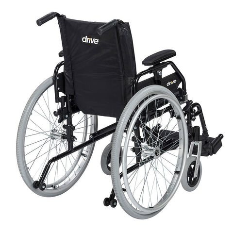Drive Lynx Ultra Lightweight Wheelchair with Elevated Leg Rest