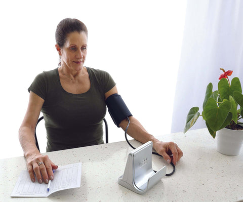 Bios Premium Large Screen Blood Pressure Monitor with FREE Wide Range Cuff & Log Book