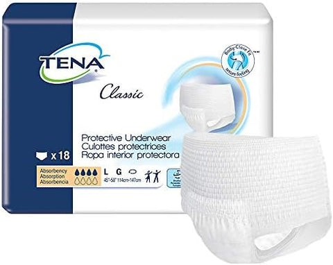 Tena Classic Underwear Large 18/bg